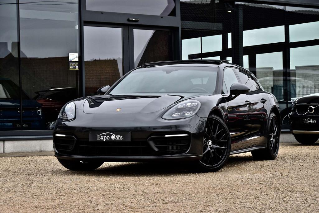 Porsche Panamera 4 e-Hybrid 2.9 V6 Bi-Turbo PHEV BLACK Edit, Auto's, Porsche, 4 zetels, Gebruikt, Euro 6, Leder