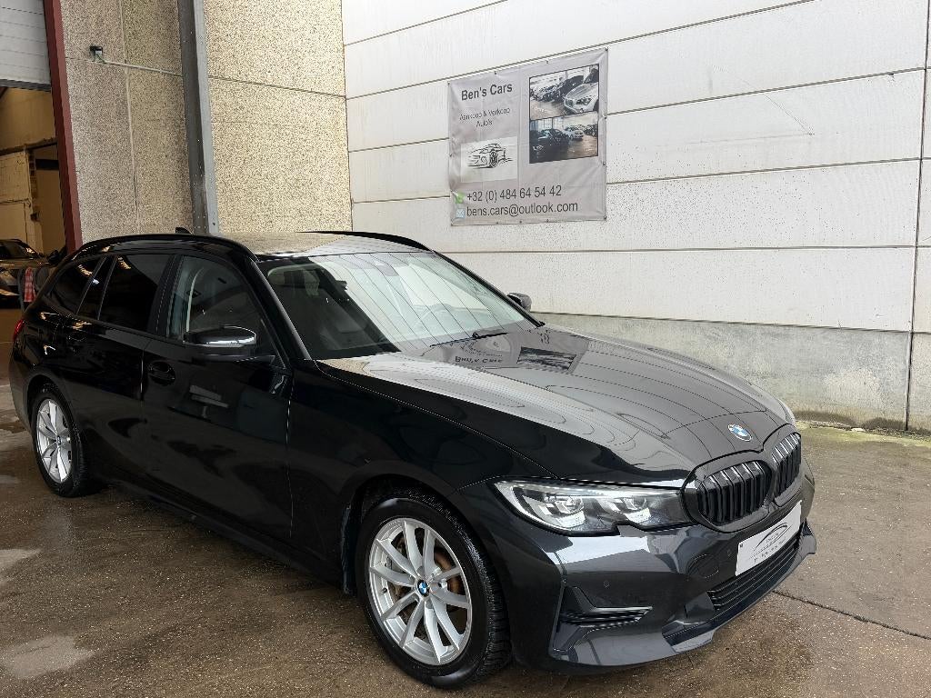 BMW 330e Touring PHEV M-PACK Automaat, Auto's, 4 cilinders, Leder en Stof, Zwart, Bedrijf