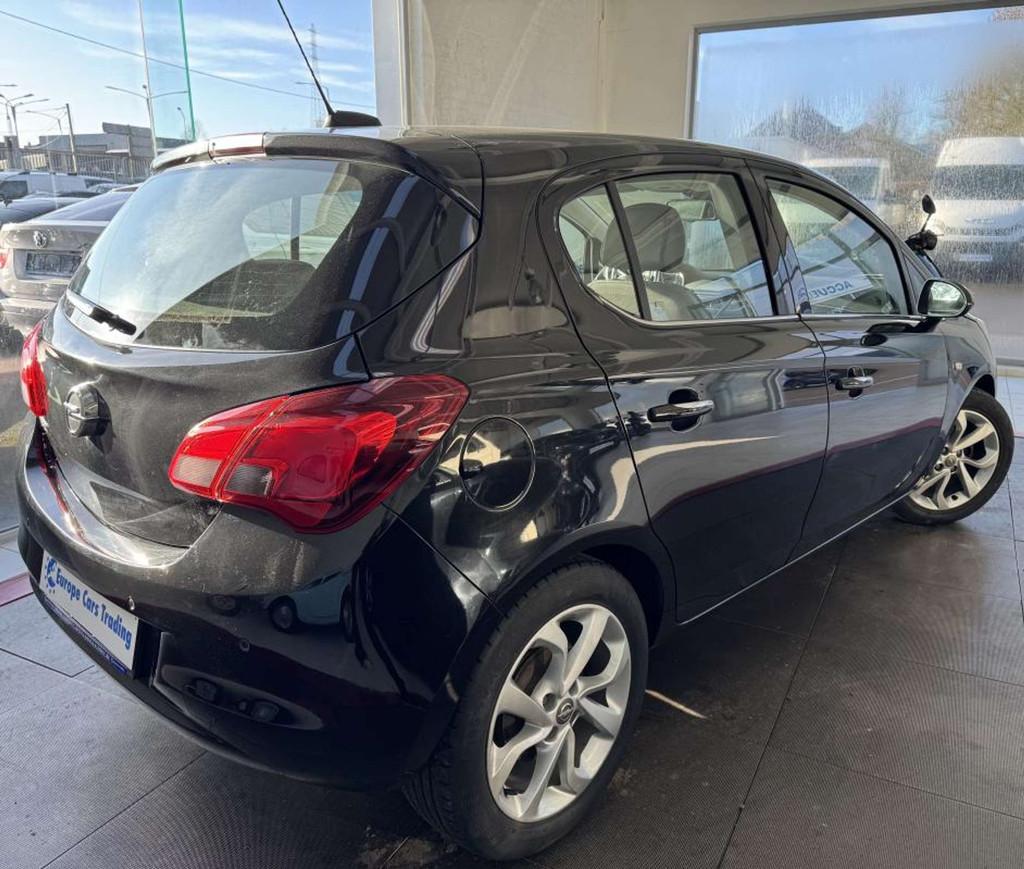 Opel Corsa 1.3 i 70 CH CARNET COMPLET SEMI CUIR GAR 12M, Stof, Gebruikt, 1229 cc, Zwart