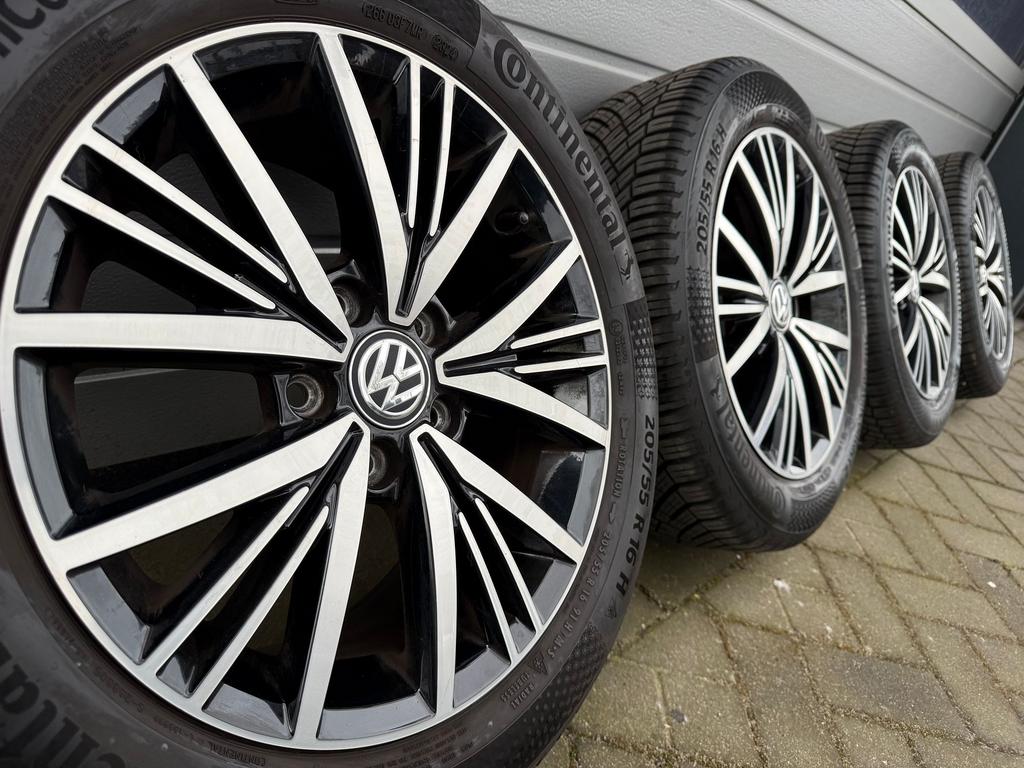 16” Volkswagen Caddy Touran Golf 6 7 8 Seat Leon Fr velgen, Gebruikt, -, Banden en Velgen, All Season