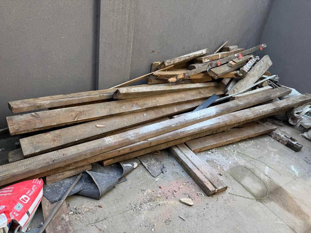 Verschillende balken, Doe-het-zelf en Bouw, Metalen, Ophalen, Gebruikt