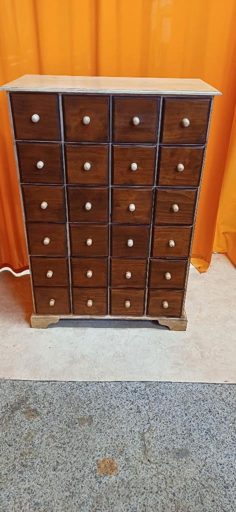 Meuble de métier Meuble d'atelier Meuble tiroirs, Antiquités & Art, Curiosités & Brocante, Enlèvement