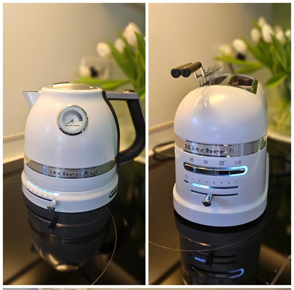 Kitchen Aid Waterkoker + Broodrooster (ook croque monsieur), Huis en Inrichting, Ophalen of Verzenden