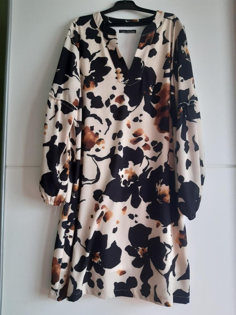 Clair de lune jurk maat L, Kleding | Dames, Ophalen of Verzenden, Maat 42/44 (L)