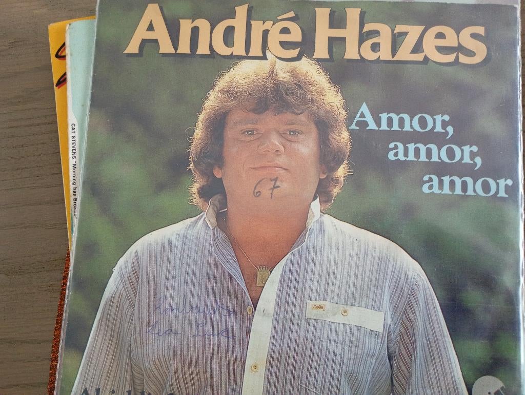 André Hazes - Amor amor amor, En néerlandais, Enlèvement ou Envoi, Single, Utilisé