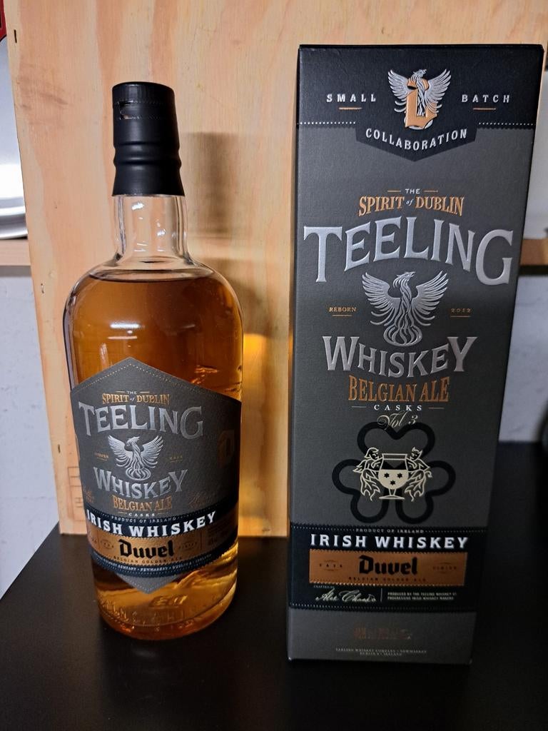 Duvel Teeling Whiskey batch 3, Verzamelen, Ophalen of Verzenden, Nieuw, Duvel