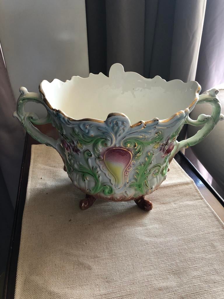 Zeer Oude vlaamse bloempot, Ophalen of Verzenden