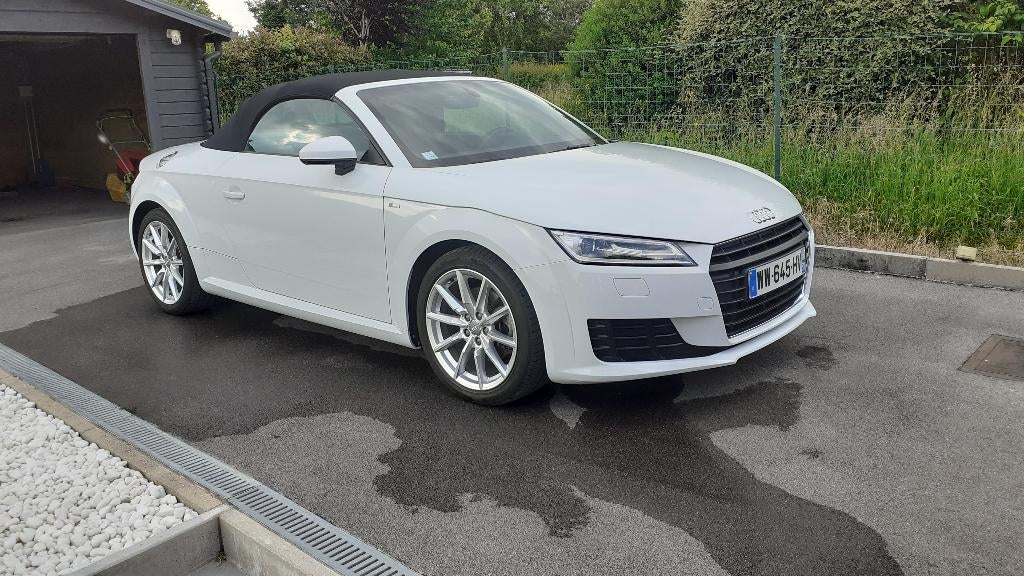 Audi TT Cabriolet 2.0 Tdi S.line, Auto's, TT, Euro 6, 4 cilinders, Cabriolet
