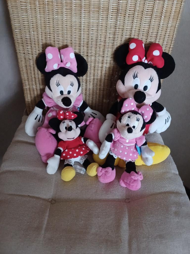 Minnie mousse, Verzamelen, Ophalen of Verzenden, Mickey Mouse, Zo goed als nieuw, Knuffel