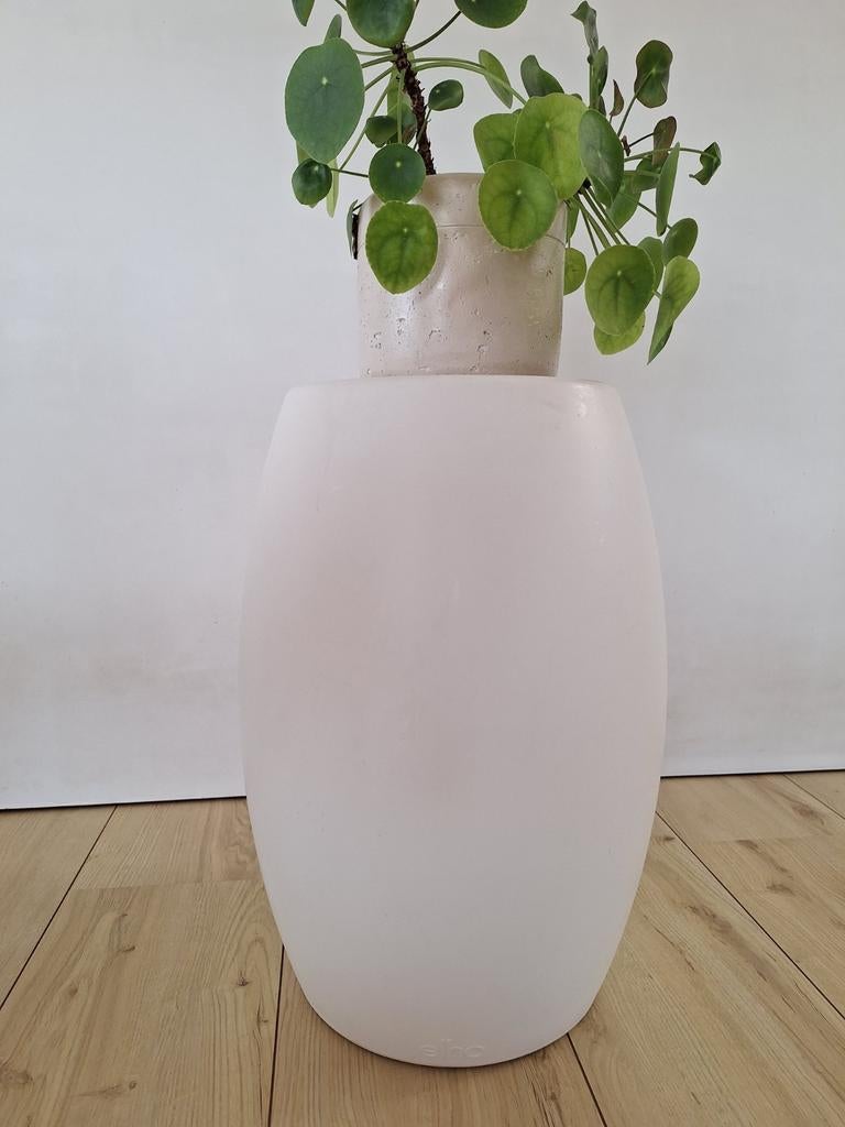 Elho bijzettafel / plantenstaander, Ophalen, Wit