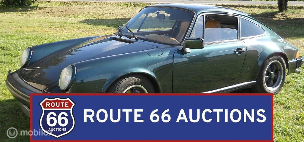 Porsche 911 | 1976 | Route 66 Auctions, Autos, Oldtimers & Ancêtres, Entreprise, Achat, Porsche, Essence, Autre carrosserie, Boîte manuelle