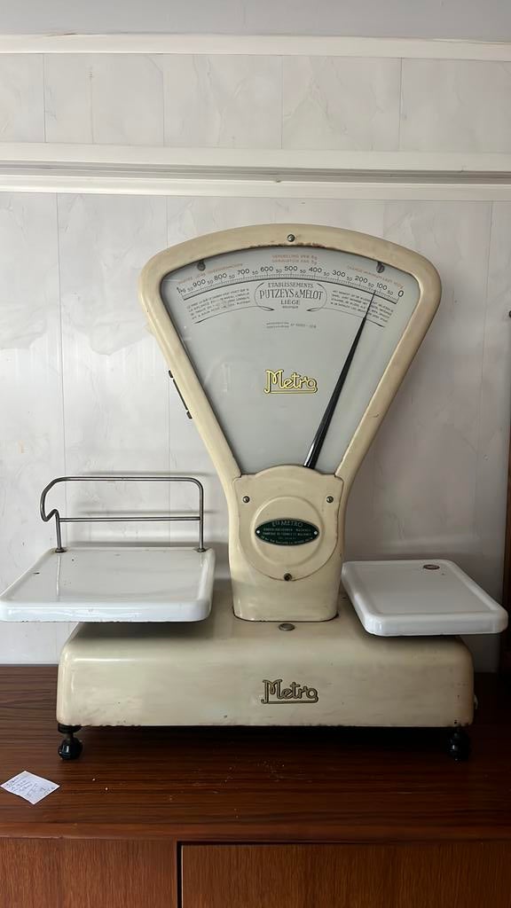 Weegschaal, Ophalen, Gebruikt