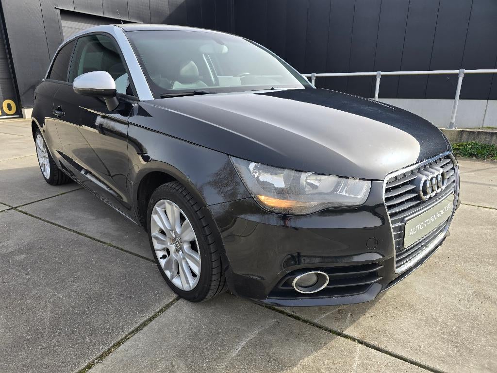 Audi A1 1.4 TFSI  S-Tronic 2011 Leder, Airco + Garantie, Euro 5, A1, Zwart, Leder