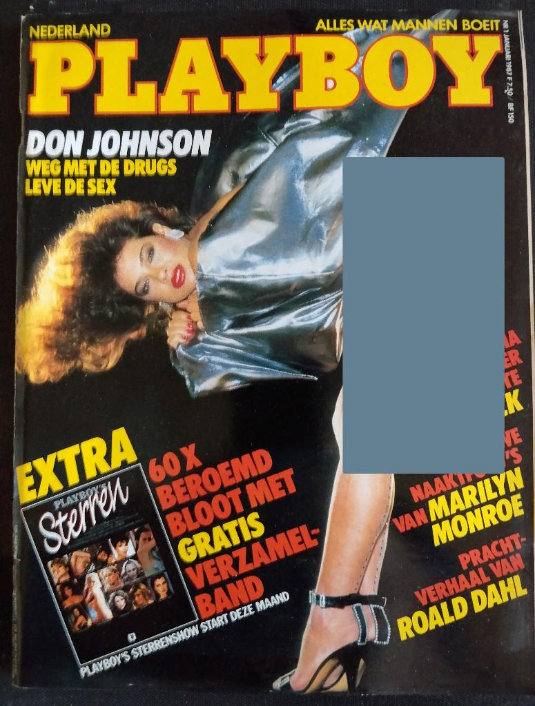 Playboy NL (2st) Januari 1987, Februari 1987, Envoi, 1980 à nos jours, Journal ou Magazine