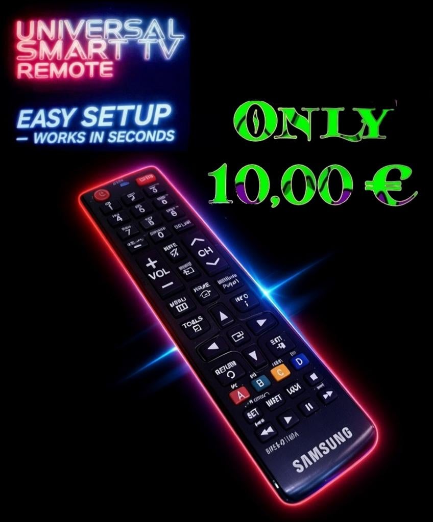 👉 Samsung BN59-01180A Afstandsbediening – Nieuw € 10,00, Ophalen, Tv