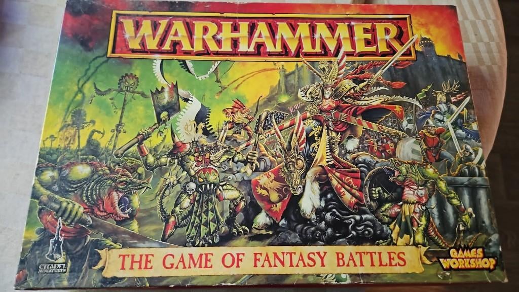 bordspel Warhammer the Game of Fantasy Battle 1996 stans, Hobby en Vrije tijd, Gezelschapsspellen | Bordspellen, Nieuw, Een of twee spelers
