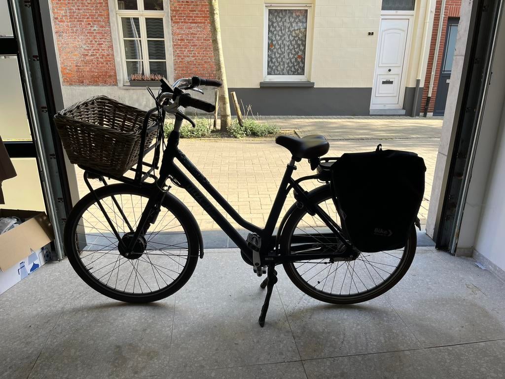 Elektrische fiets te koop, Fietsen en Brommers, Fietsen | Dames | Omafietsen, 50 tot 53 cm, Ophalen, Gebruikt