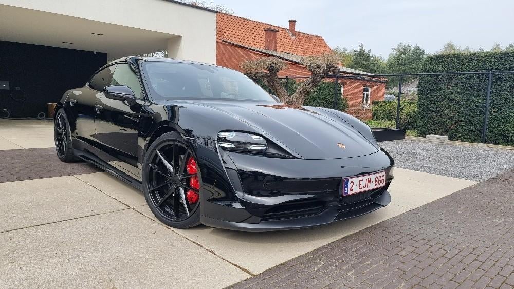 Porsche Taycan 4S, Auto's, Porsche, Automaat, 320 kW, Leder, Taycan