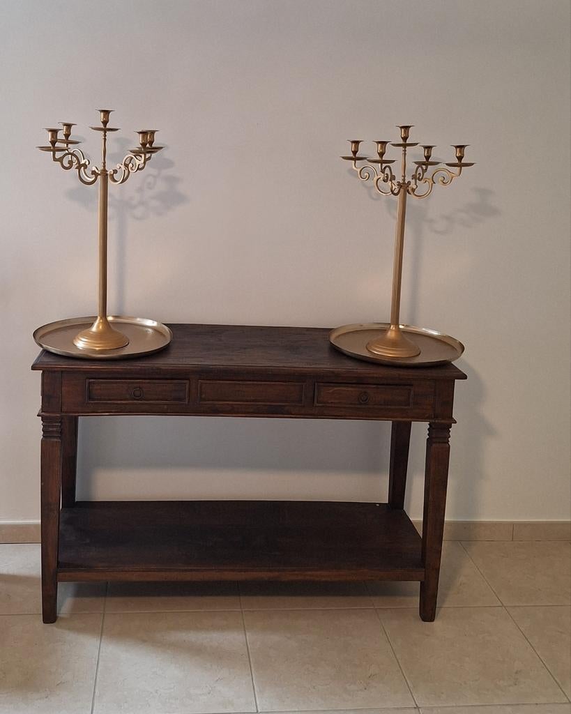 Commode met 2 lades, Huis en Inrichting, Kasten | Ladekasten, Ophalen, 100 tot 150 cm, 1 of 2 laden, Zo goed als nieuw