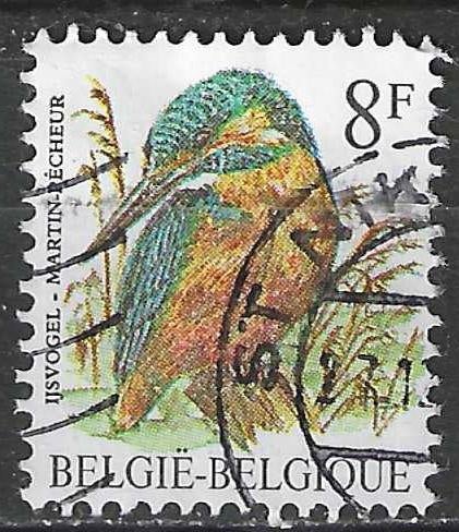 Belgie 1986 - Yvert 2237 /OBP 2240 - Buzin - IJsvogel (ST), Verzenden, Gestempeld, Gestempeld, Voertuigen