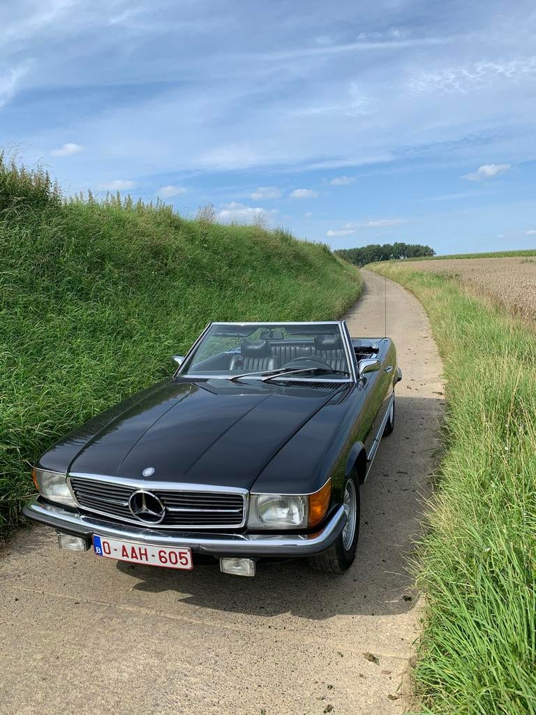 mercedes sl350, Autos, Achat, Cabriolet, Boîte manuelle, Noir