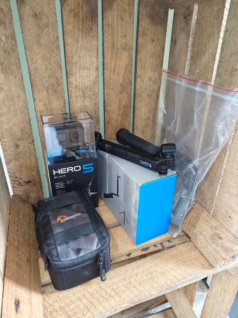 GoPro Hero 5 4K met veel accesoires, Ophalen