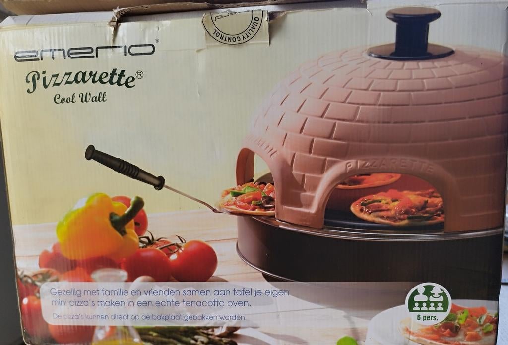 Pizza oven tafelmodel, Ophalen, Oven