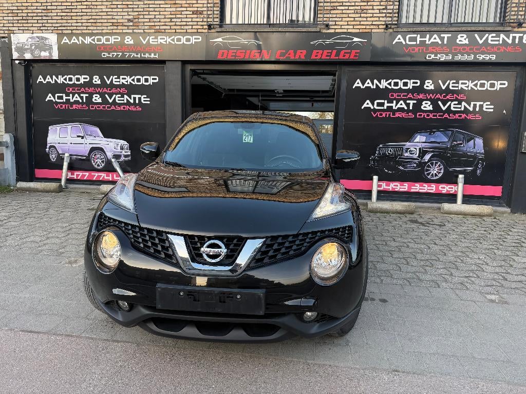 Nissan Juka Tekena met 53000 km volledige opties, Zwart, Bedrijf, Handgeschakeld, 5 deurs