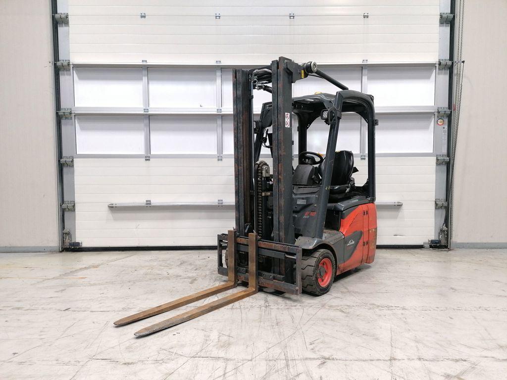 LINDE E12-02, 1000 tot 2000 kg, Elektrisch, Heftruck, LINDE