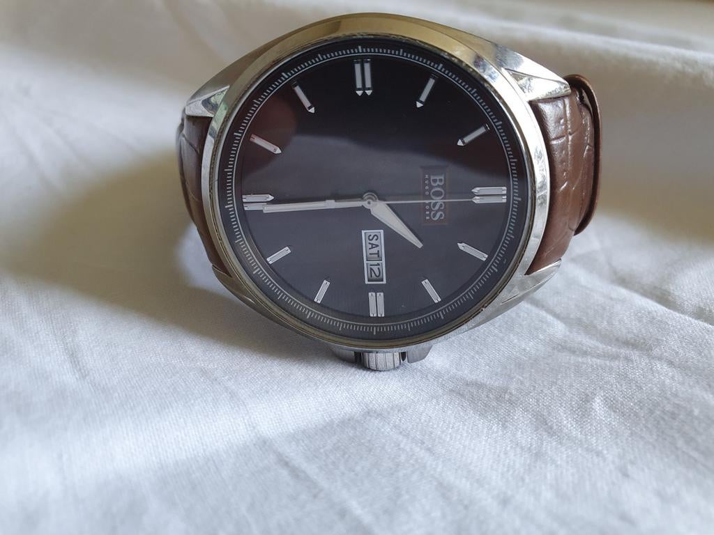 Hugo Boss montre pour homme, Enlèvement ou Envoi, Cuir