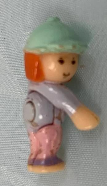 Polly Pocket Happy Horses Midge Figuur 1994 Paard Rijder, Verzenden, Zo goed als nieuw, Overige typen