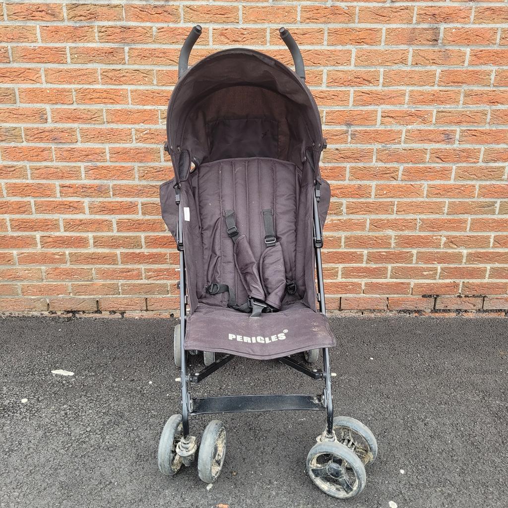 Prachtige kinderbuggy/kinderwagen van Pericles grijs, Kinderen en Baby's, Buggy's, Ophalen
