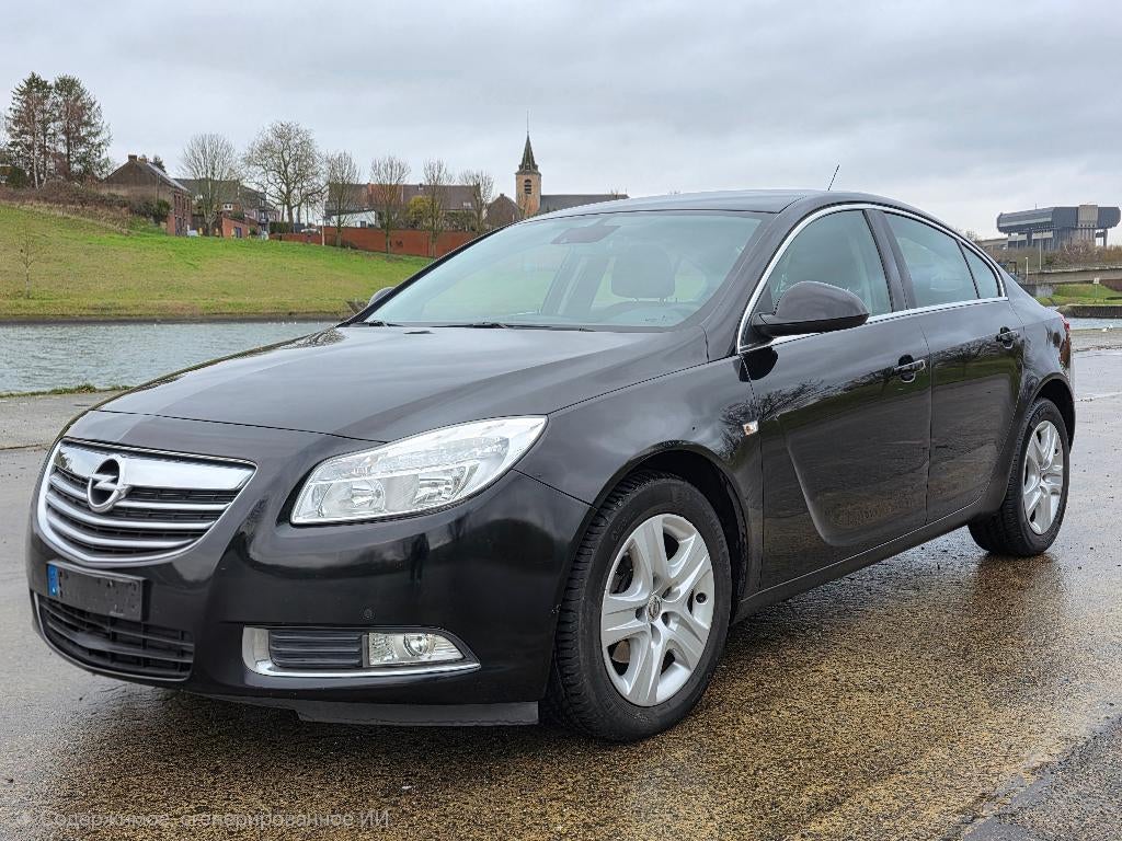 Opel Insignia 2.0 CDTI Euro 5, Auto's, Euro 5, Zwart, Zwart, 5 deurs