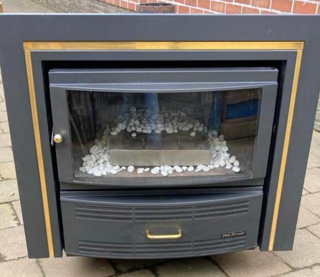 Bio ethanol inbouwhaard Well Straler, Huis en Inrichting, Ophalen, Zo goed als nieuw, Inbouwhaard, Overige soorten