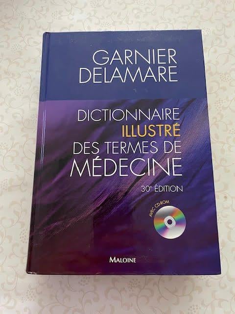 Dictionnaire illustré des termes de médecine  GARNIER, Enlèvement ou Envoi, Médecine