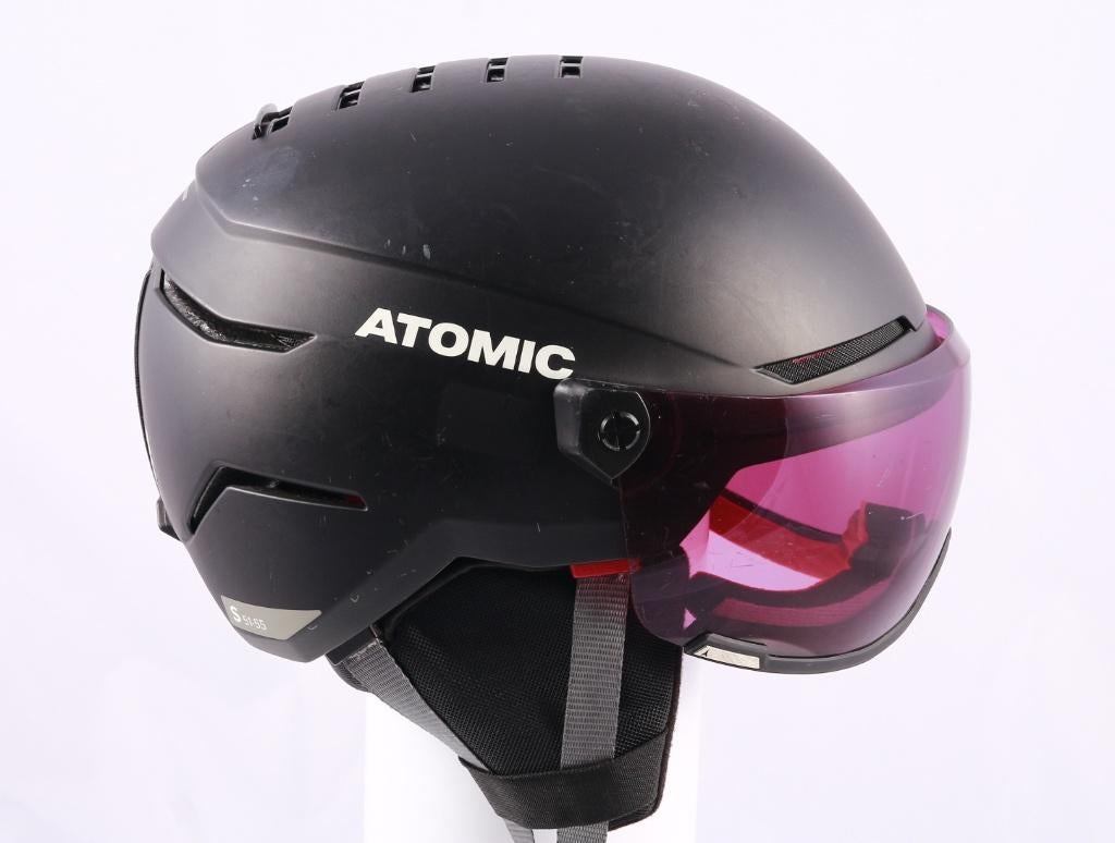 Casque de ski snowboard 51 53 55 cm ATOMIC SAVOR VISOR ALL, Sports & Fitness, Ski & Ski de fond, Utilisé, Atomic, Carving, Enlèvement ou Envoi