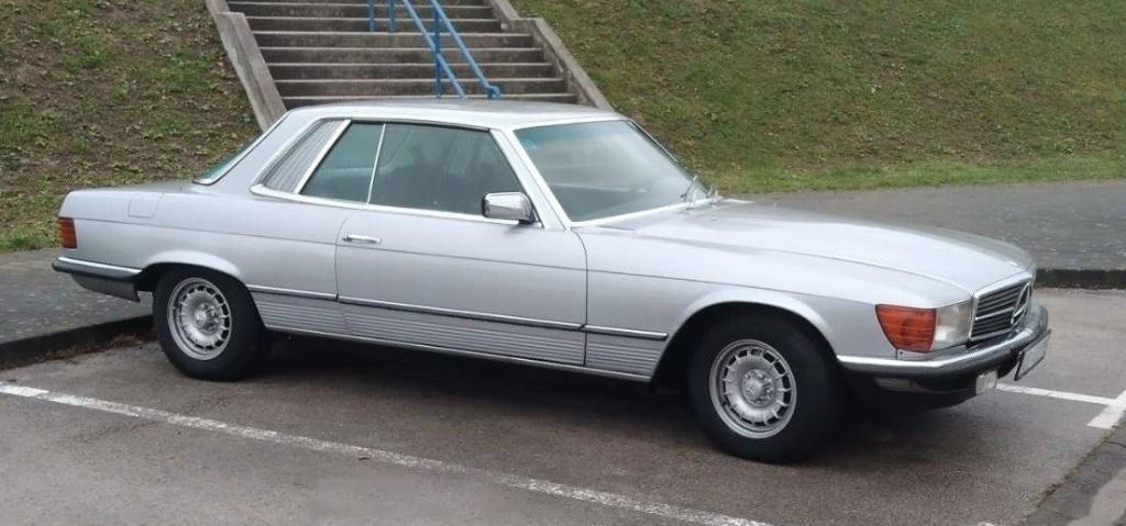 Mercedes 280 SLC, Auto's, Mercedes-Benz, Automaat, 4 zetels, Achterwielaandrijving, Zwart