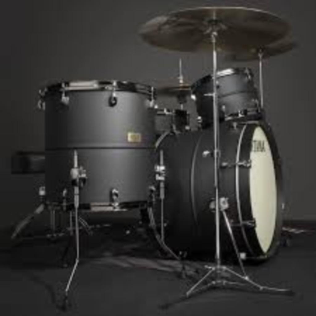 Tama S.L.P. Big Black Steel shellset, Muziek en Instrumenten, Drumstellen en Slagwerk, Ophalen, Zo goed als nieuw, Tama