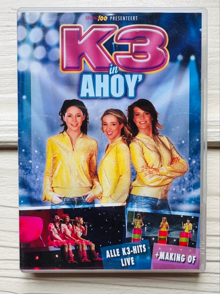 K3 DVD: K3 in Ahoy (show), Cd's en Dvd's, Ophalen of Verzenden