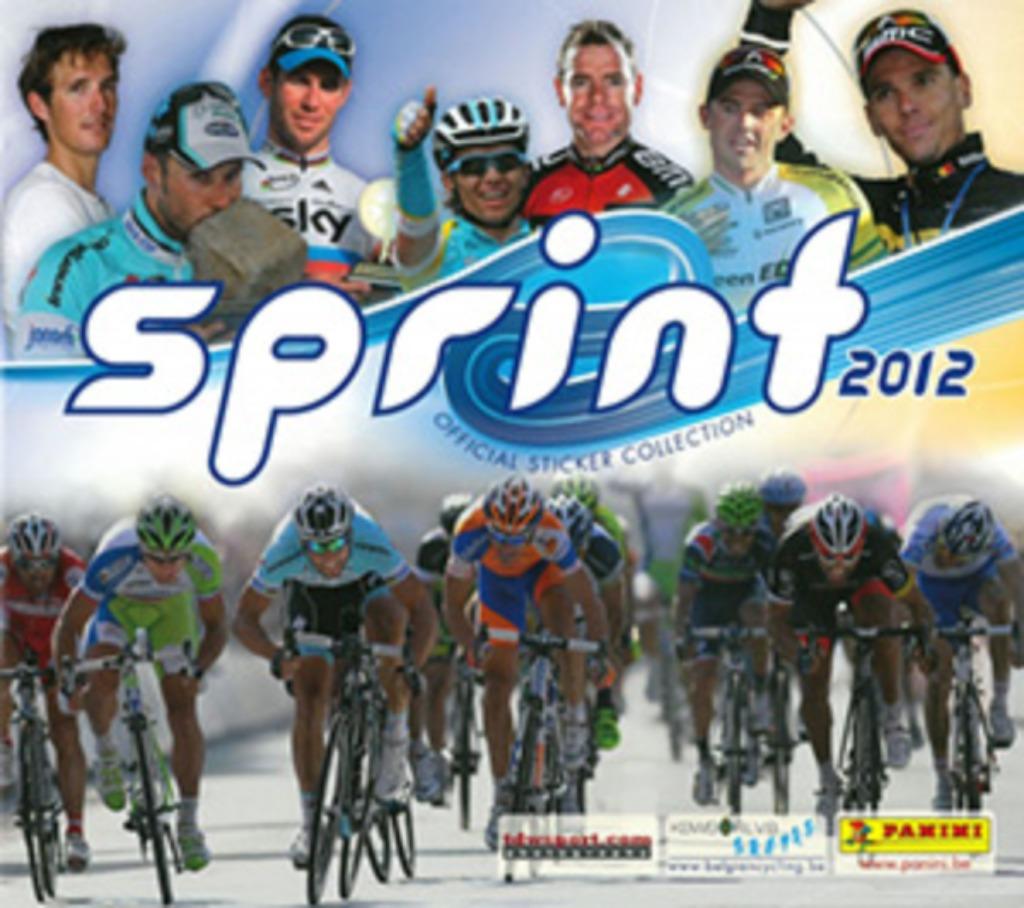 Album Panini SPRINT 2012 album vide CYCLING, Envoi, Neuf, Autocollant
