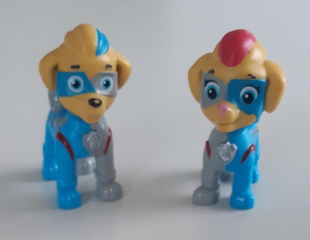 Paw Patrol Mighty pups super paw's, mighty twins, Ophalen of Verzenden, Gebruikt