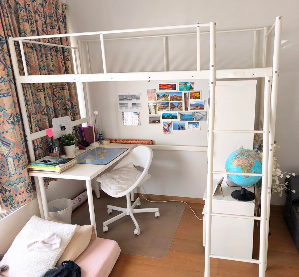 Lit Ikea en métal blanc, Enlèvement