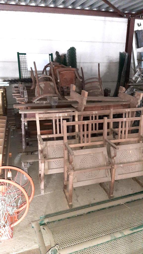 Kerkbanken, Ophalen, Gebruikt, Bruin, Stijl 1936