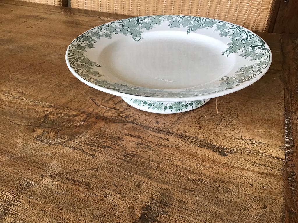 Bol vintage sur pied Boch Prunelle, Enlèvement ou Envoi