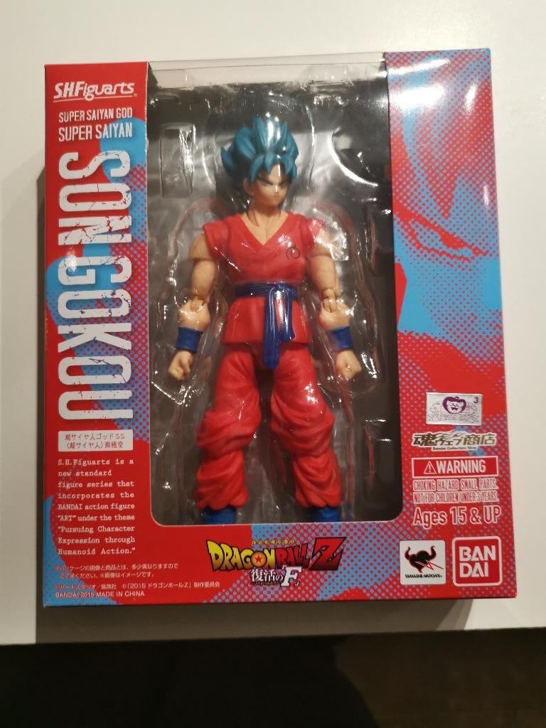 S.H. Figuarts Dragon Ball SS God Son Goku resurrection F, Collections, Enlèvement ou Envoi, Neuf, Humain