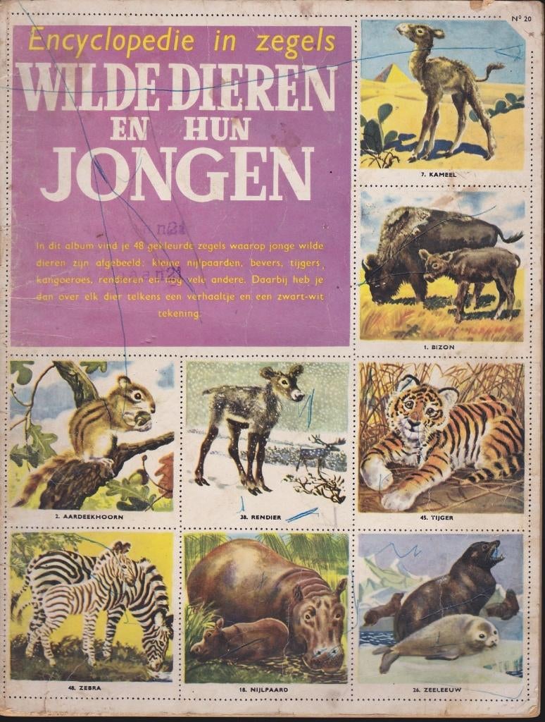 encyclopedie in zegels 1958, Boeken, Ophalen of Verzenden, Gelezen