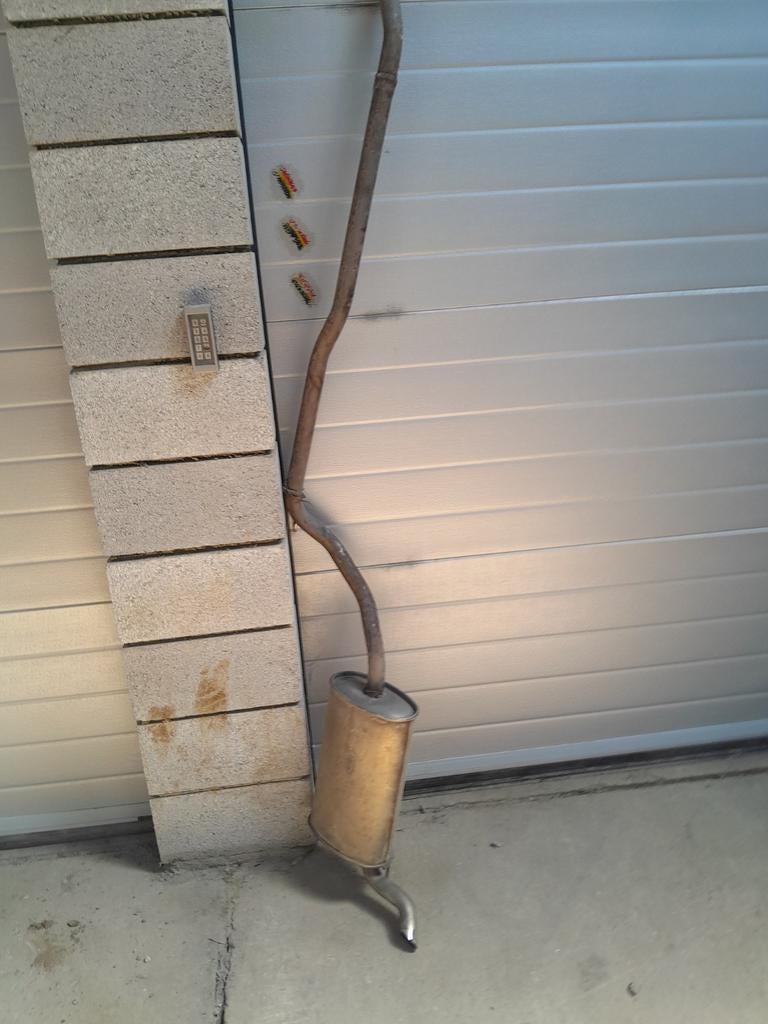 Echappement arrière complet RENAULT TWINGO 1 / 5060 AUVELAIS, Enlèvement, Utilisé, Renault