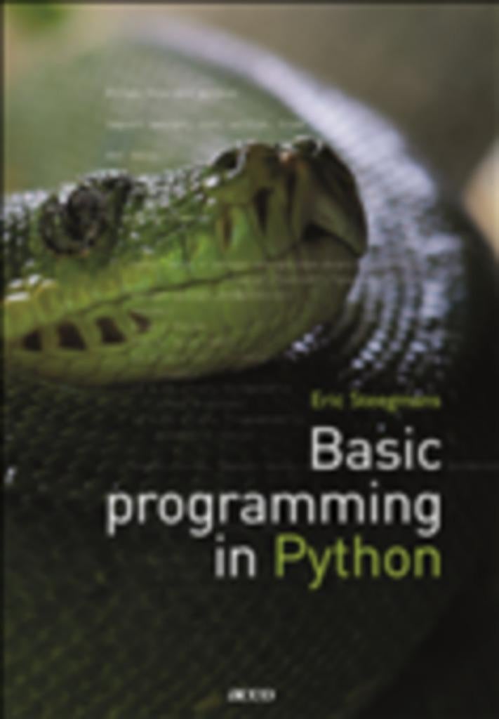 Basic programming in Python, Ophalen of Verzenden, Nieuw, Programmeertaal of Theorie, Eric Steegmans
