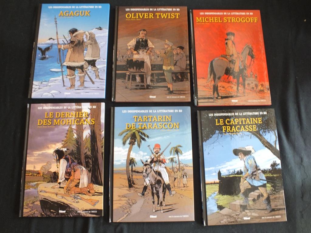 LES INDISPENSABLES DE LA LITTERATURE EN BD /16 ALBUMS/ GLENA, Livres, Série complète ou Série, Enlèvement ou Envoi, Neuf, Divers auteurs