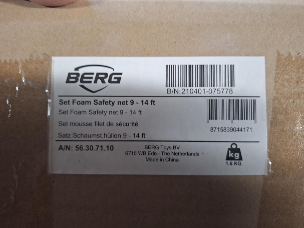 Berg Set Foam Safety net 9 - 14 ft, Ophalen of Verzenden, Nieuw
